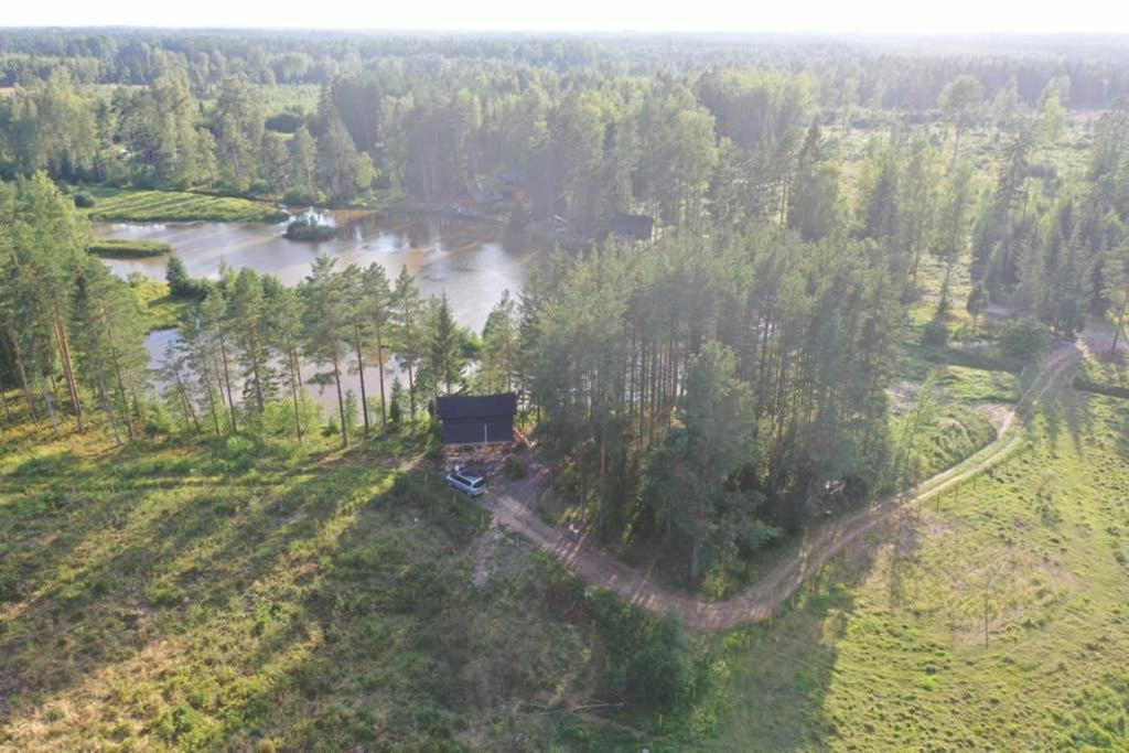 Viking House In The Tree! Jacuzzi, Sauna,Apkure! Lici  Exteriör bild